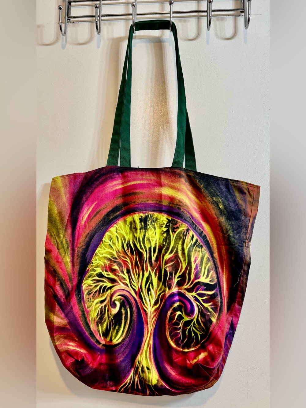XL Tree of Life Canvas Tote